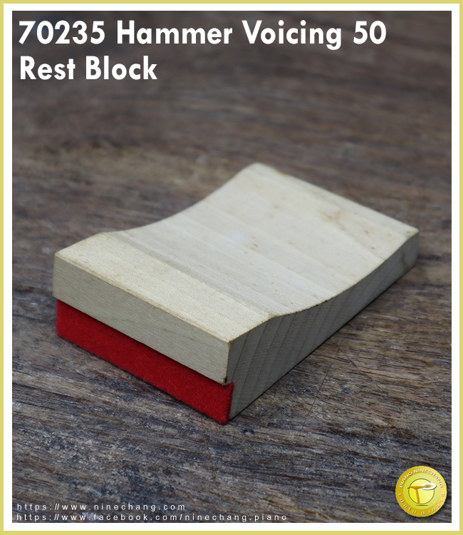 70235 Hammer Voicing 50 Rest Block