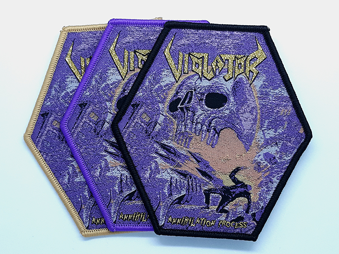VIOLATOR 'Annihilation Process' Woven Patch อาร์มแบบทอ
