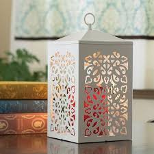 SCROLL CANDLE WARMER LANTERN