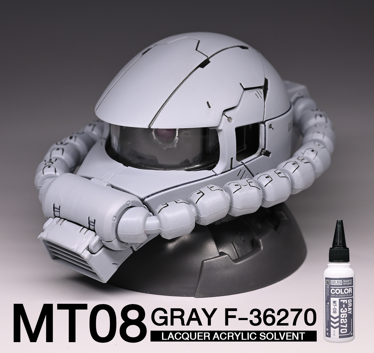 MT08 Gray F-36270 [มันเงา]
