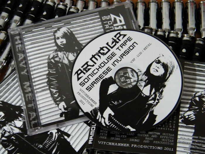ARMOUR'Sonic House tape Siamese Invasion. CD.