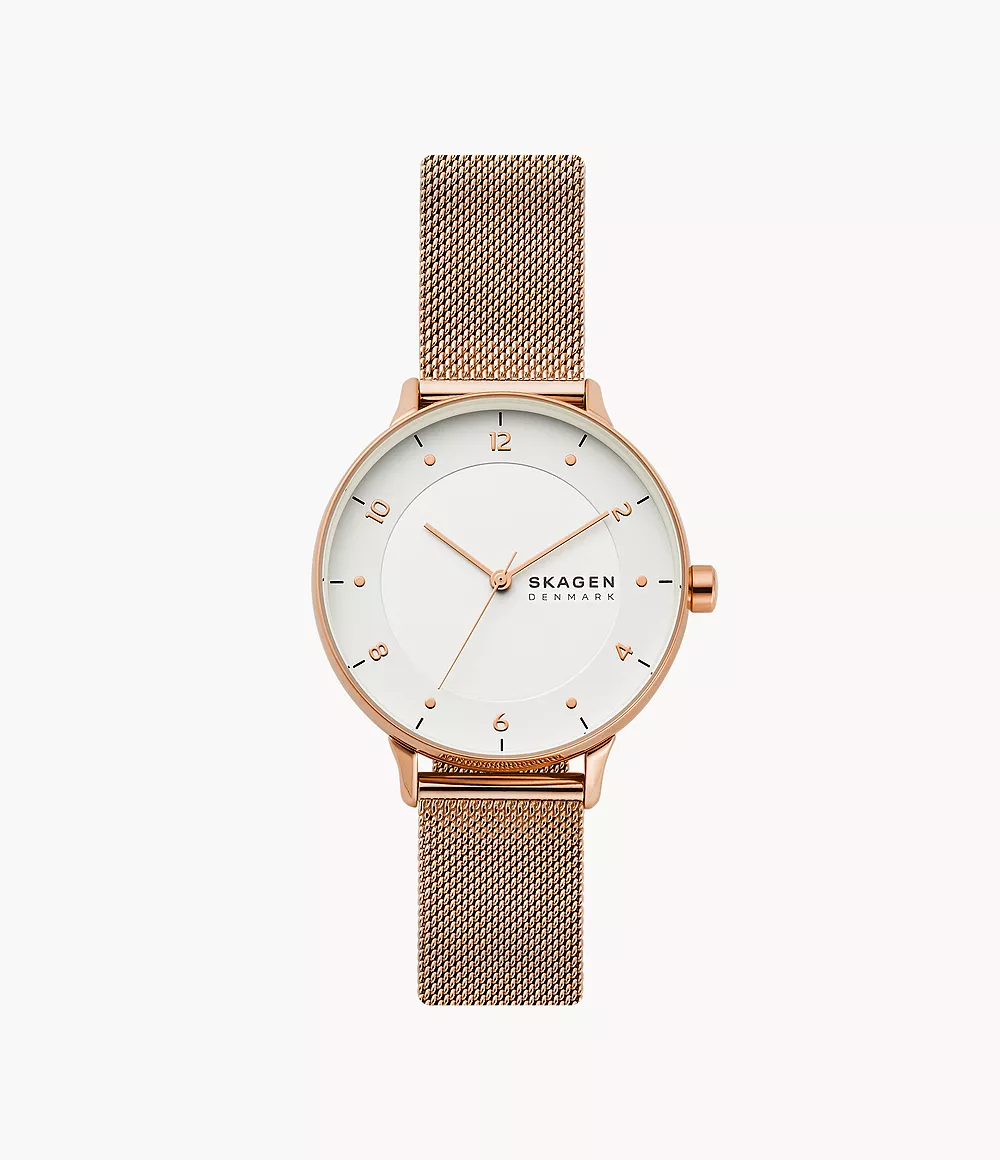 Skagen SKW2918 นาฬิกาผู้หญิง Riis Rose gold Women's Watch