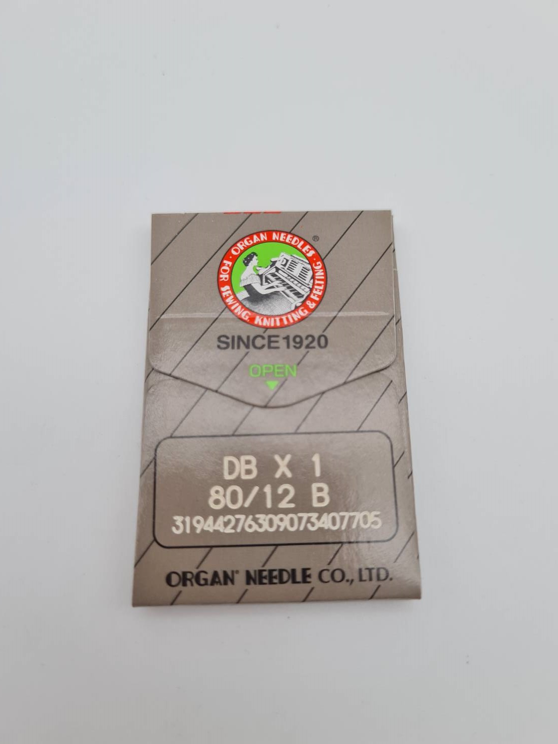 เข็มเย็บผ้า Organ แท้สำหรับจักรอุตสาหกรรมเข็มเดี่ยว DBx1 Made in Japan 1 ห่อมี 10 เล่ม Organ needles