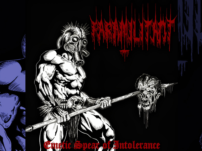 PARAMILITANT'Emetic Spear of Intolerance' Tape.