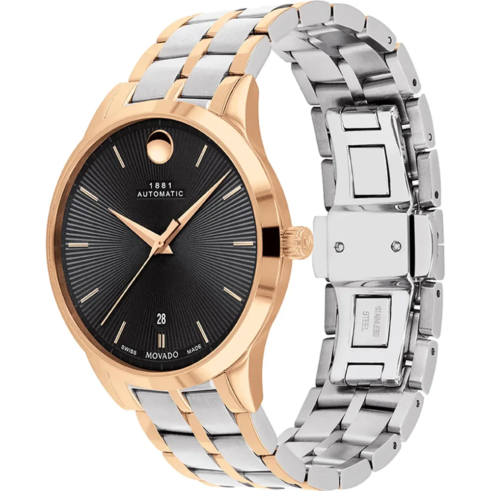 Movado 0607621 นาฬิกาผู้ชาย 1881 Automatic Men's Watch