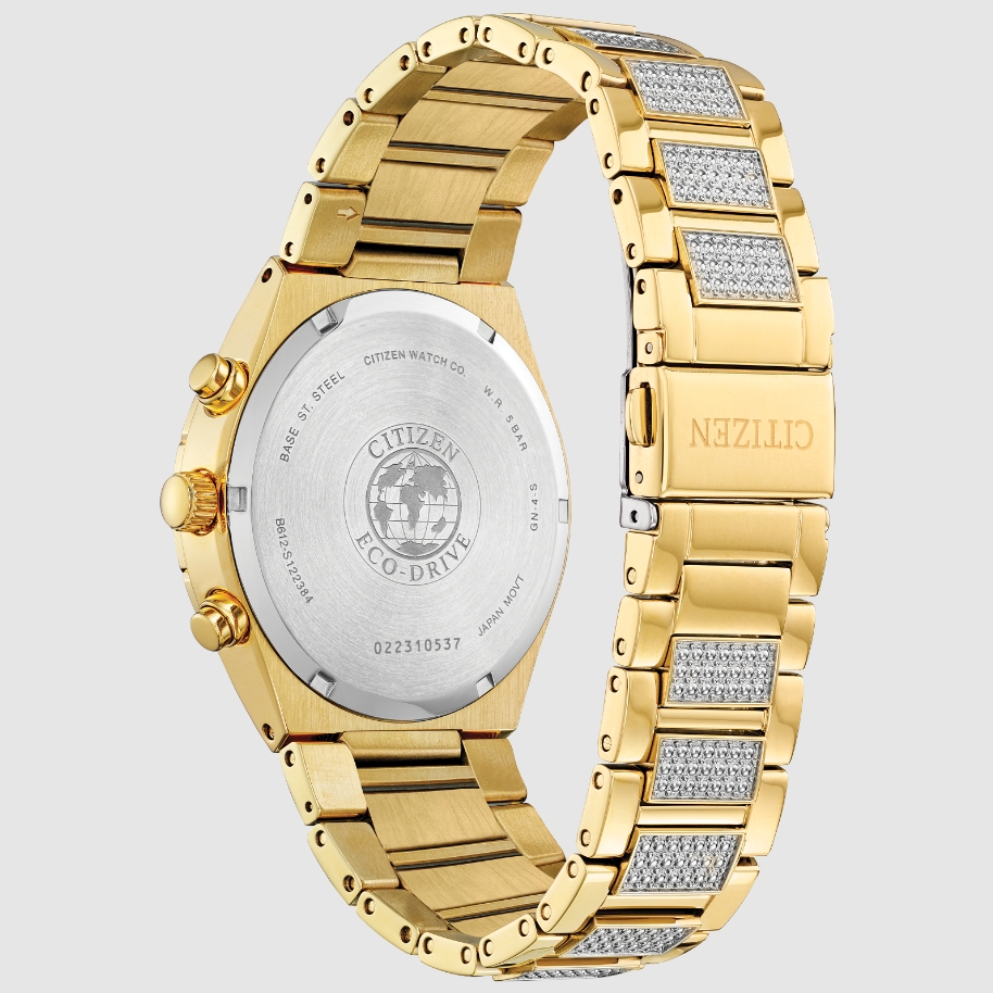 Citizen CA0752-58L นาฬิกาผู้ชาย Crystal Eco-Drive Men's Watch