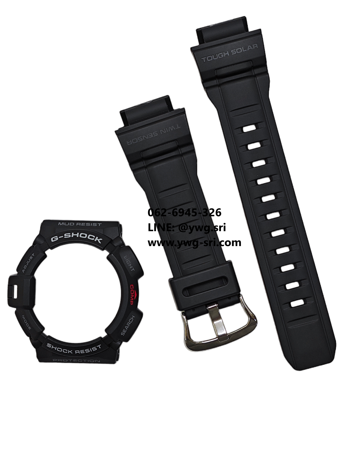 กรอบสาย G-SHOCK แท้✅ สีดำด้าน ใส่ได้กับรุ่น G-9300