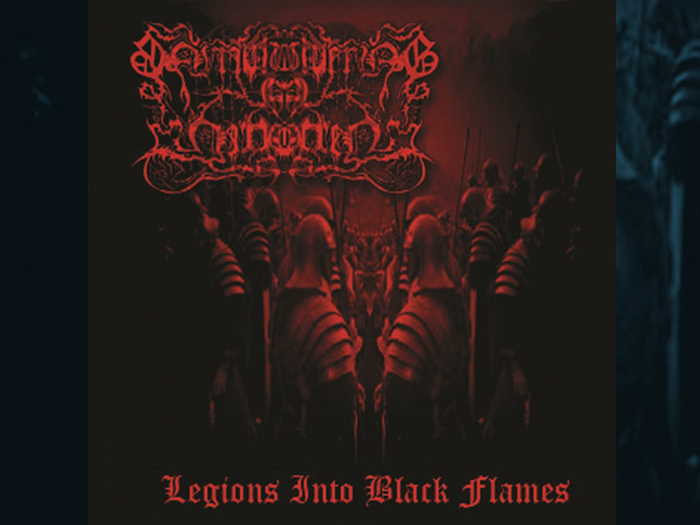 SMOULDERING IN FORGOTTEN'Legions Into Black Flames' CD