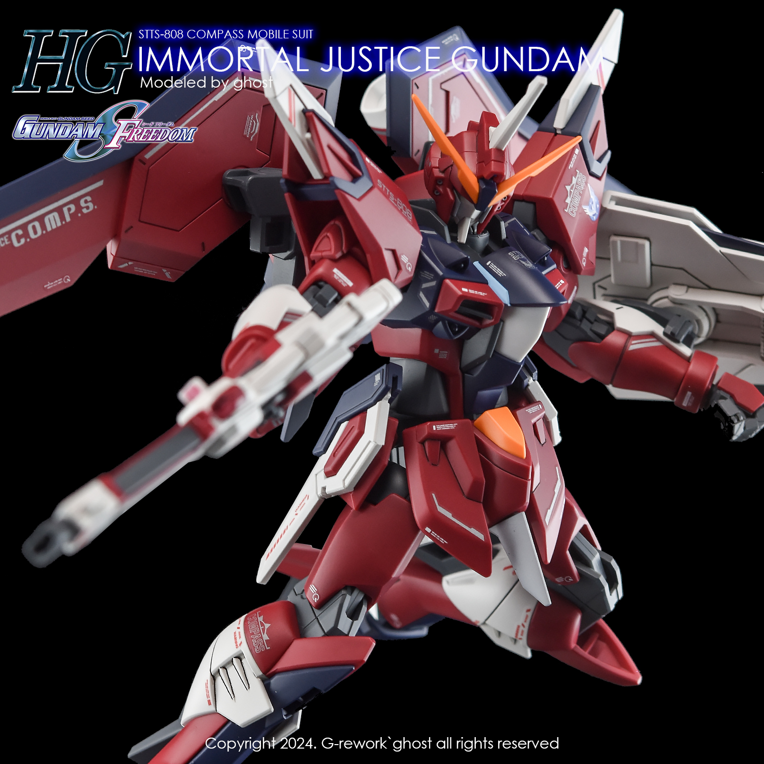 G-REWORK CUSTOM DECAL HG IMMORTAL JUSTICE GUNDAM
