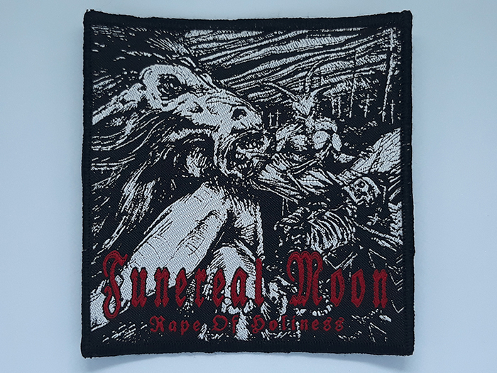FUNEREAL MOON 'Rape Of Holiness' Woven Patch อาร์มแบบทอ