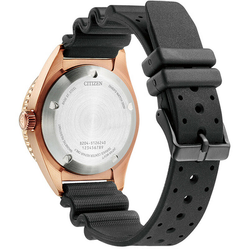 Citizen NY0125-08W นาฬิกาผู้ชาย Promaster Marine Mechanical Automatic Diver 200 Men's Watch