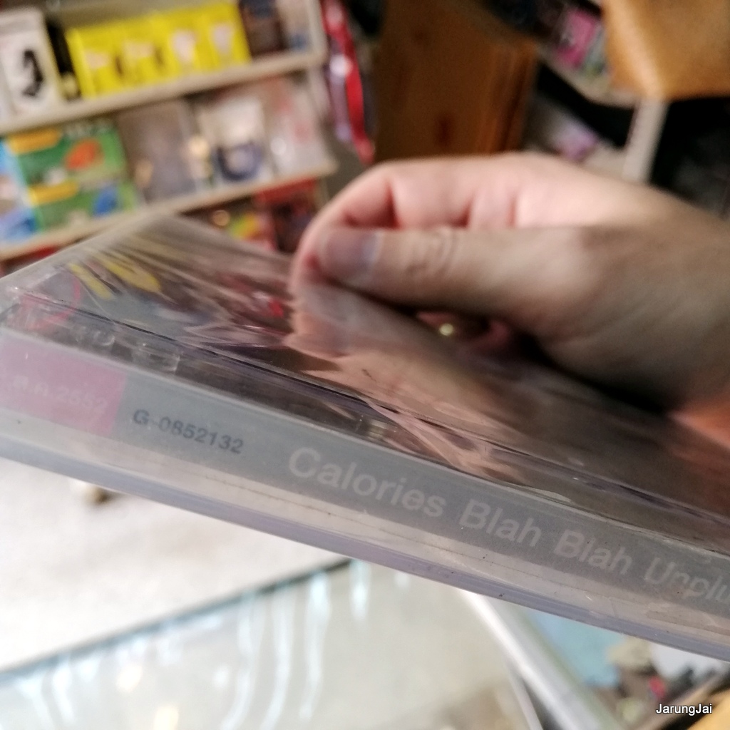 vcd calories blah blah unplugged concert vcd gmm คนที่ไม่เข้าตา แผ่นสะสม ลดราคา