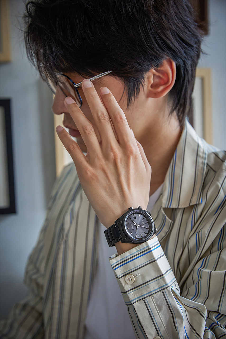 Citizen CB0275-83E นาฬิกาผู้ชาย Eco-Drive Perpetual World Time Men's Watch