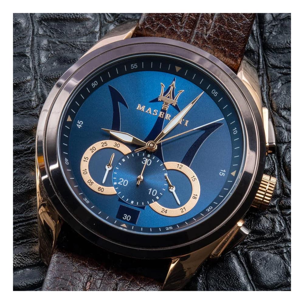 Maserati R8871612024 นาฬิกาผู้ชาย Traguardo Chronograph Quartz Men's Watch