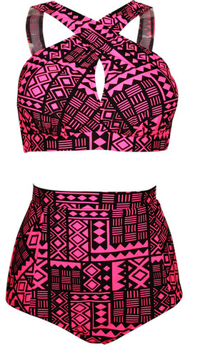 ชุดว่ายน้ำคนอ้วน ทูพีชพร้อมส่ง :ชุดว่ายน้ำไซส์ใหญ่สีชมพูแต่งลายผ้าและสายไขว้แบบเก๋ ผูกหลังสีสันสดใส sexyมากๆจ้า:รอบอก42-52นิ้ว เอว38-48นิ้ว สะโพก42-52นิ้ว