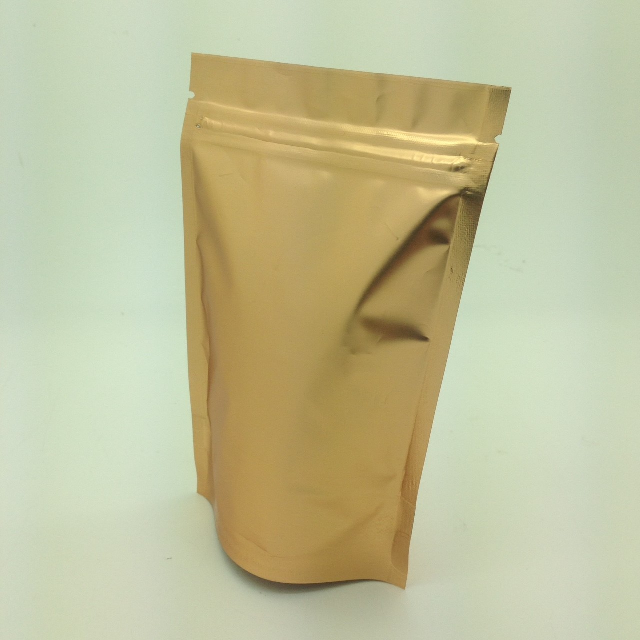 # ถุงซิปตั้ง-ฟอยล์สีทอง