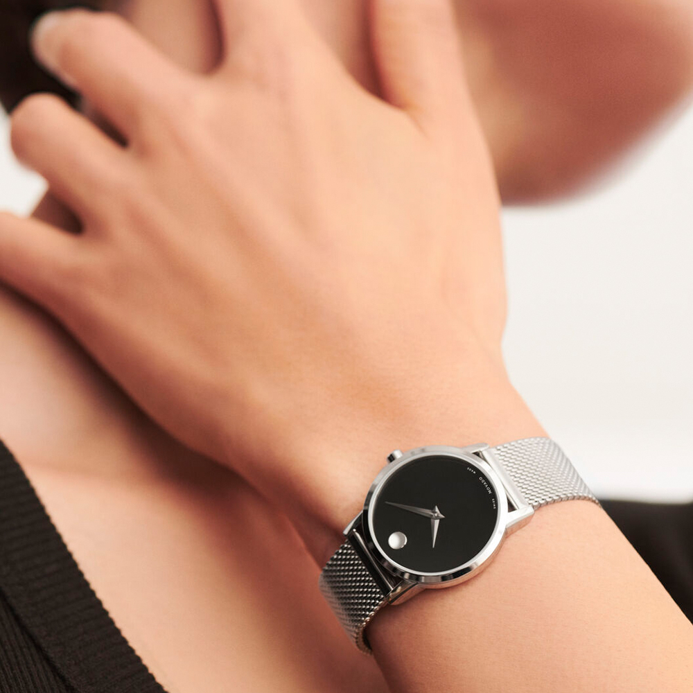 Movado 0607220 นาฬิกาผู้หญิง Museum Quartz Women's Watch