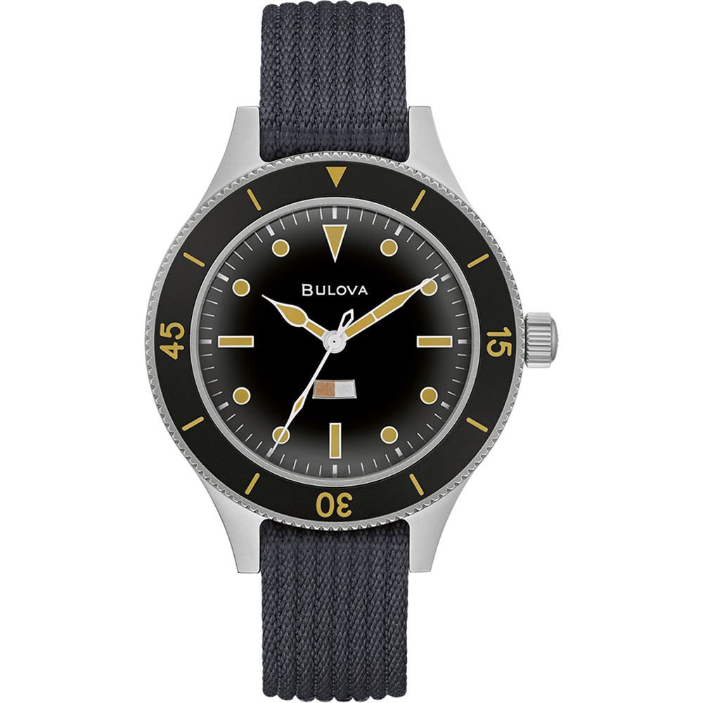 Bulova 98A266 นาฬิาผู้ชาย Archive Series Mil Ships W2181 Automatic Men's Watch