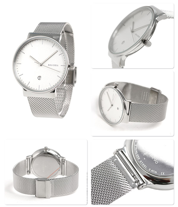 Skagen SKW6290 นาฬิกาผู้ชาย Skagen รุ่น SKW6290, Ancher Steel Mesh Quartz Men's Watch