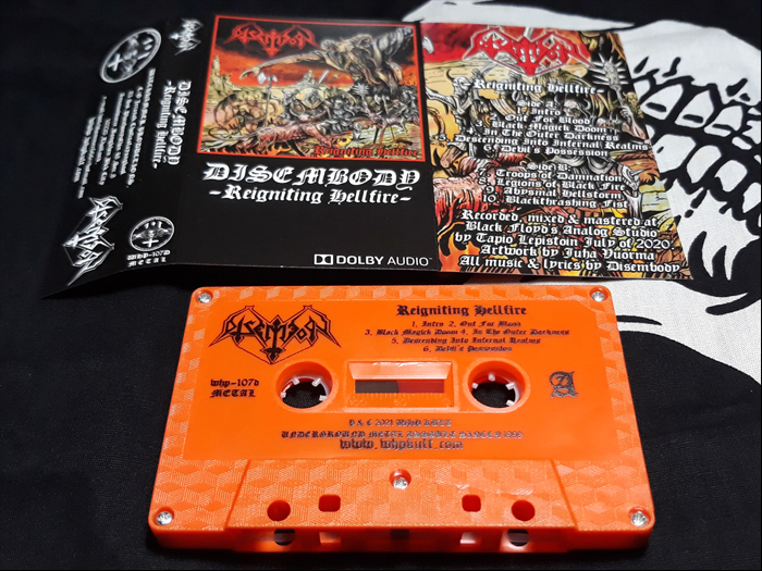 DISEMBODY'Reigniting Hellfire' Tape