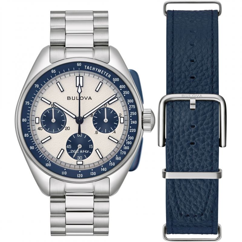 Bulova 98K112 นาฬิกาผู้ชาย Special Edition Lunar Pilot Chronograph Quartz Men's Watch