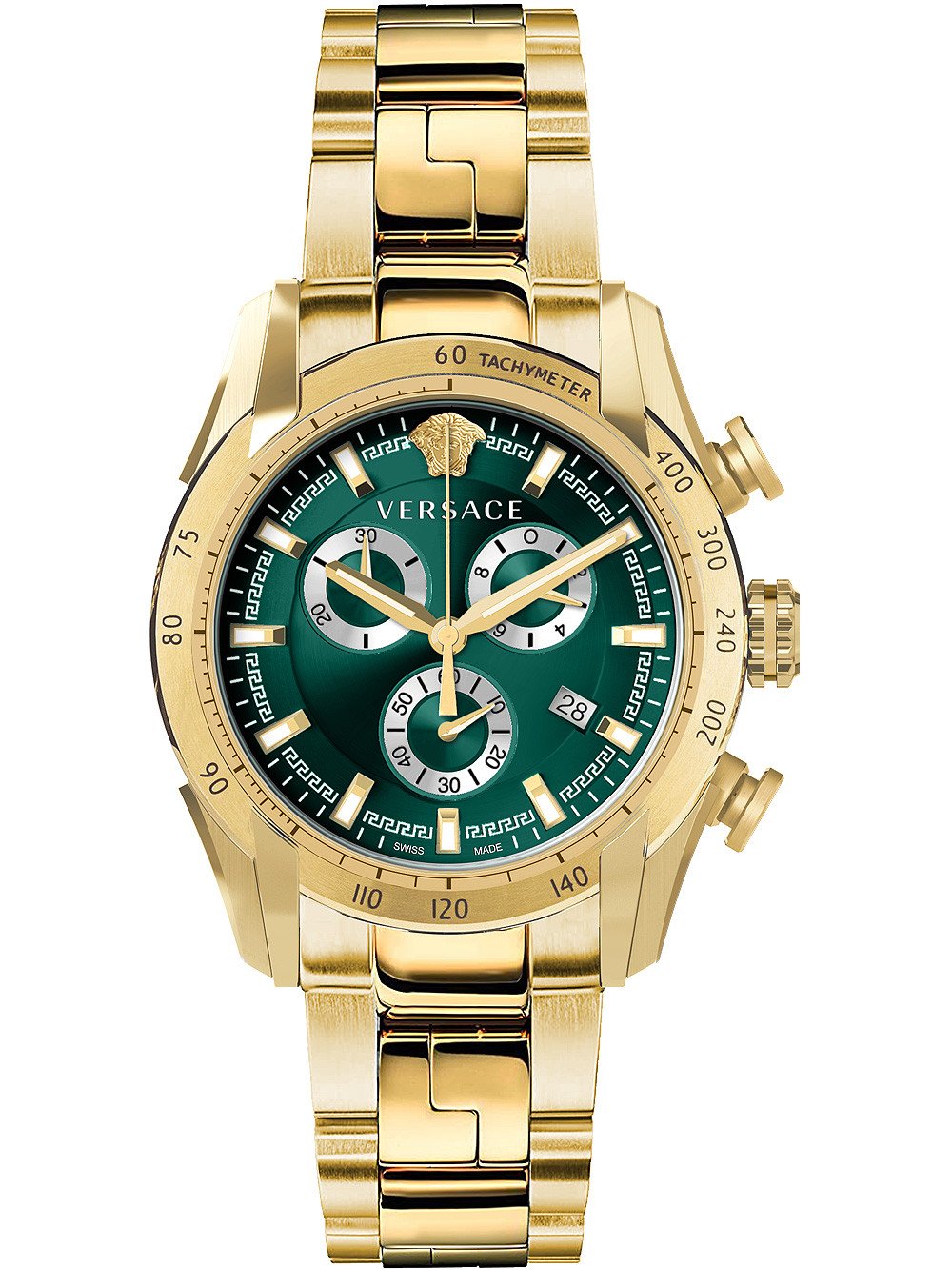 Versace VE2I00621 นาฬิกาผู้ชาย V-Ray Chronograph Quartz Men's Watch