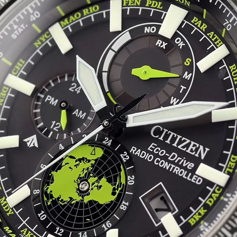 Citizen BY3006-53E นาฬิกาผู้ชาย Eco-Drive Promaster GEOTrekker Radio Controll Men's Watch