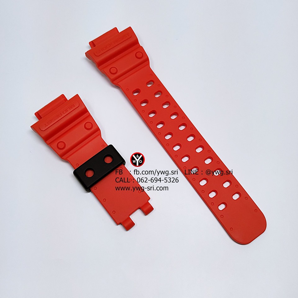 สาย G-SHOCK แท้ สีส้มด้าน ใส่ได้รับรุ่น GX-56