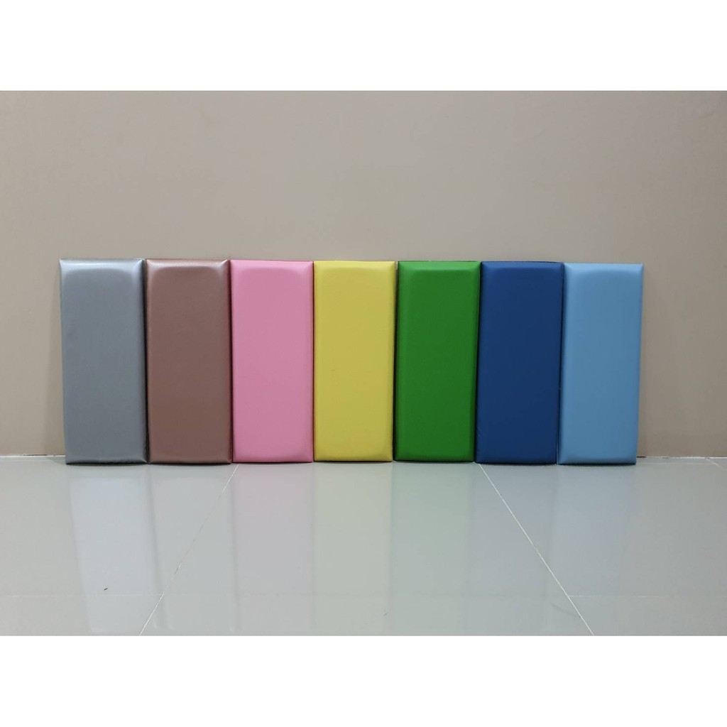 บุผนังกันกระแทก สีพื้น ขนาด 20x50 ซม. หนา 3.3 ซม.