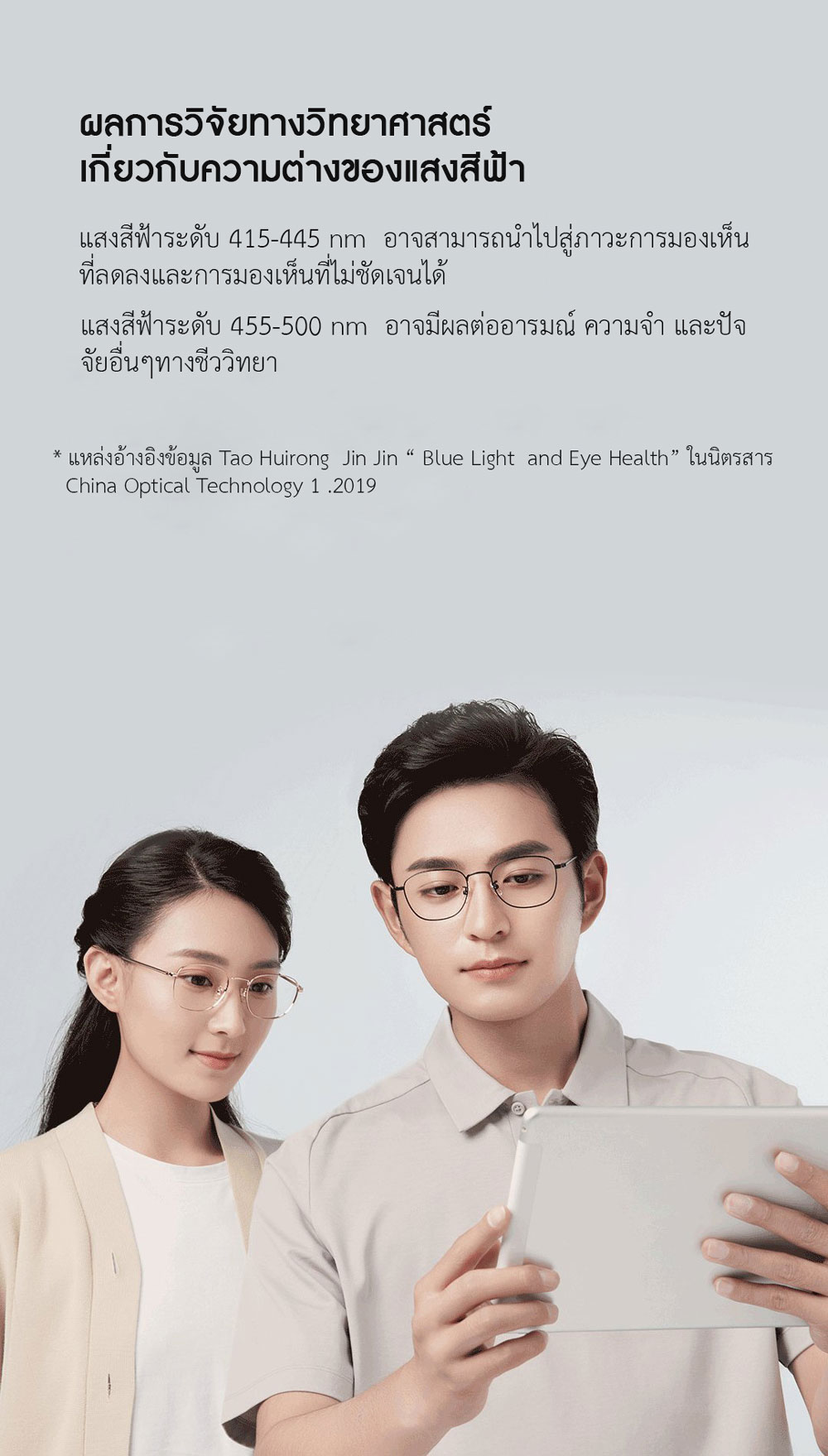 Xiaomi Retro Anti-Blue Light Glasses - แว่นตากรองแสงสีฟ้าเรโทร