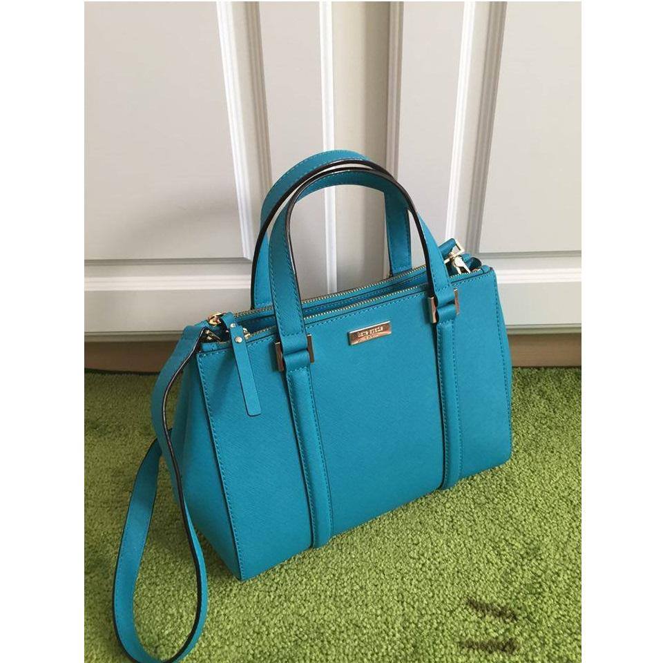 ของแท้ Kate Spade wkru2462 375 Small Loden Newbury Lane สี Neon Turq