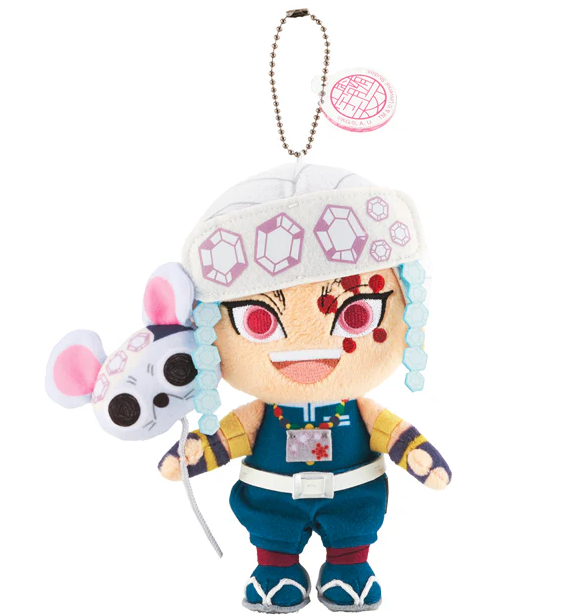 [PRE-ORDER] พวงกุญแจ เท็นเง็น ดาบพิฆาตอสูร Tengen Demon Slayer Mascot Keychain จาก Universal Studio Japan (USJ) 天元 ぬいぐるみキーチェーン