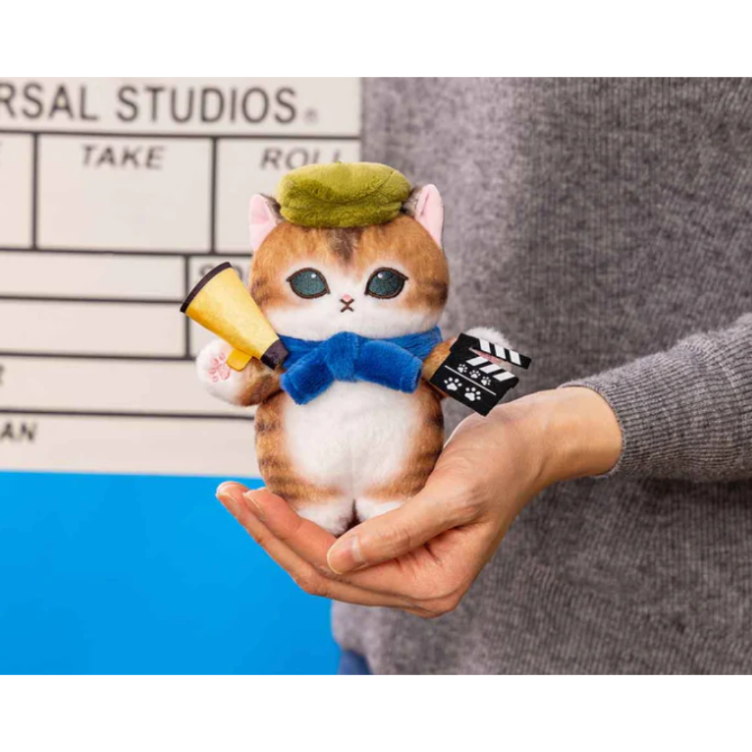 [PRE-ORDER] พวงกุญแจ ตุ๊กตา แมวโมฟุ ผู้กำกับหนัง Mofusand Journey Film Director Cat Mascot mofusand もふもふジャーニー 映画監督にゃんマスコット