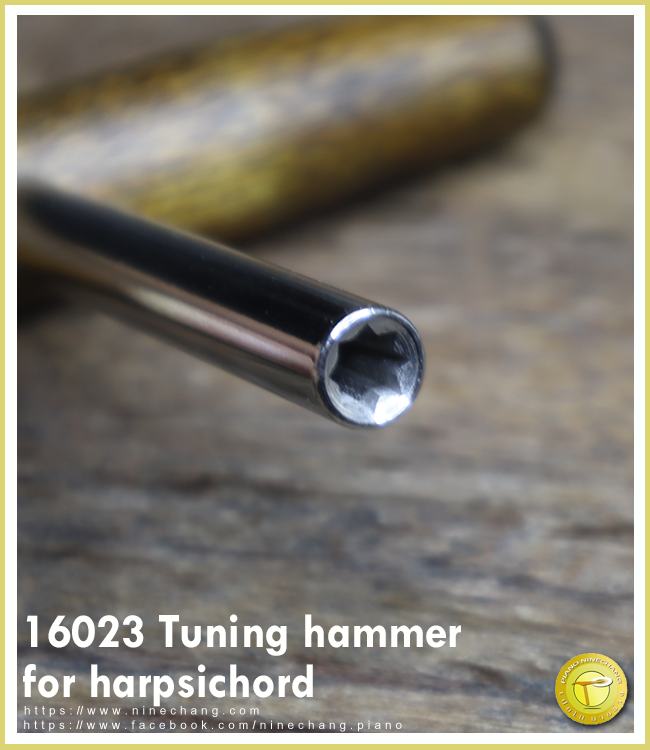 16023 Tuning hammer for harpsichord