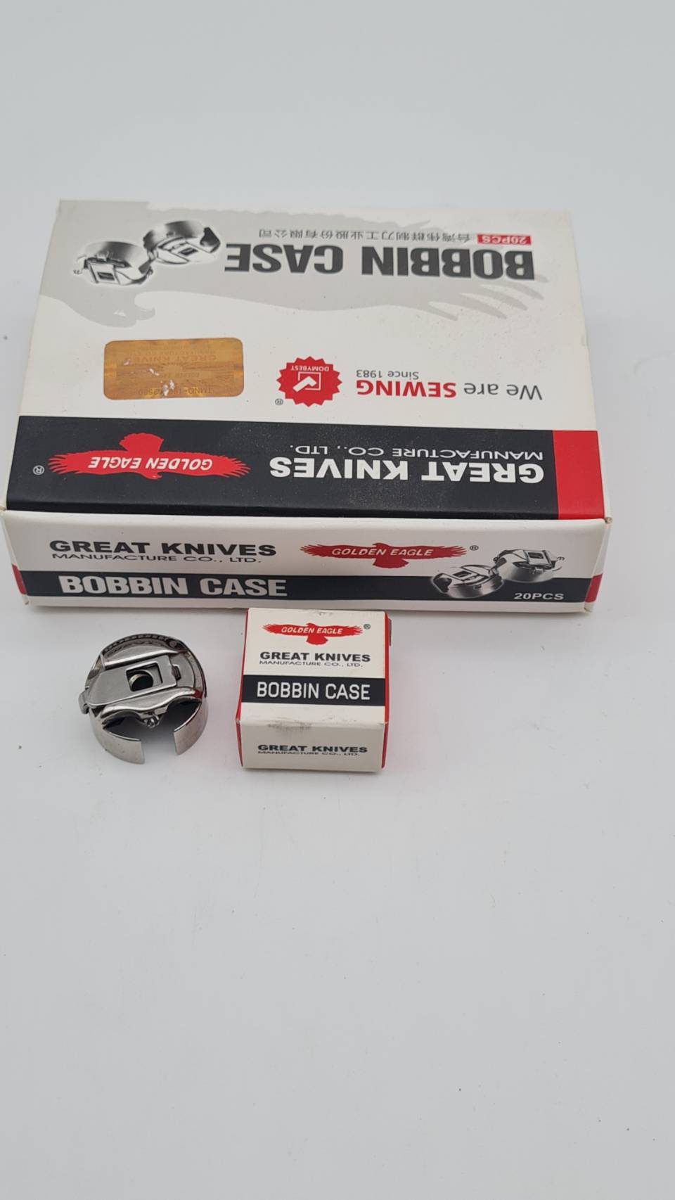 กะโหลกจักรสำหรับจักรปักคอมพิวเตอร์ Bobbin case ใช้งานได้อย่างดีเยี่ยม ลดอาการด้ายกระโดน กะโหลกจักรขนาดมาตรฐาน