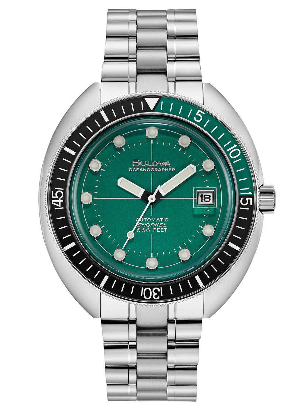 Bulova 96B322 นาฬิาผู้ชาย Oceanographer Automatic Men's Watch
