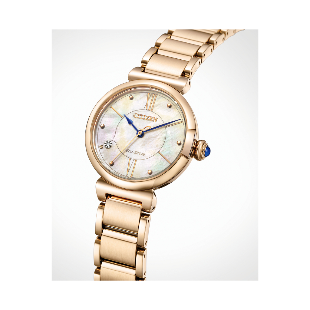 Citizen EM1073-85Y นาฬิกาผู้หญิง Eco-Drive Citizen L Rose Gold Women's Watch