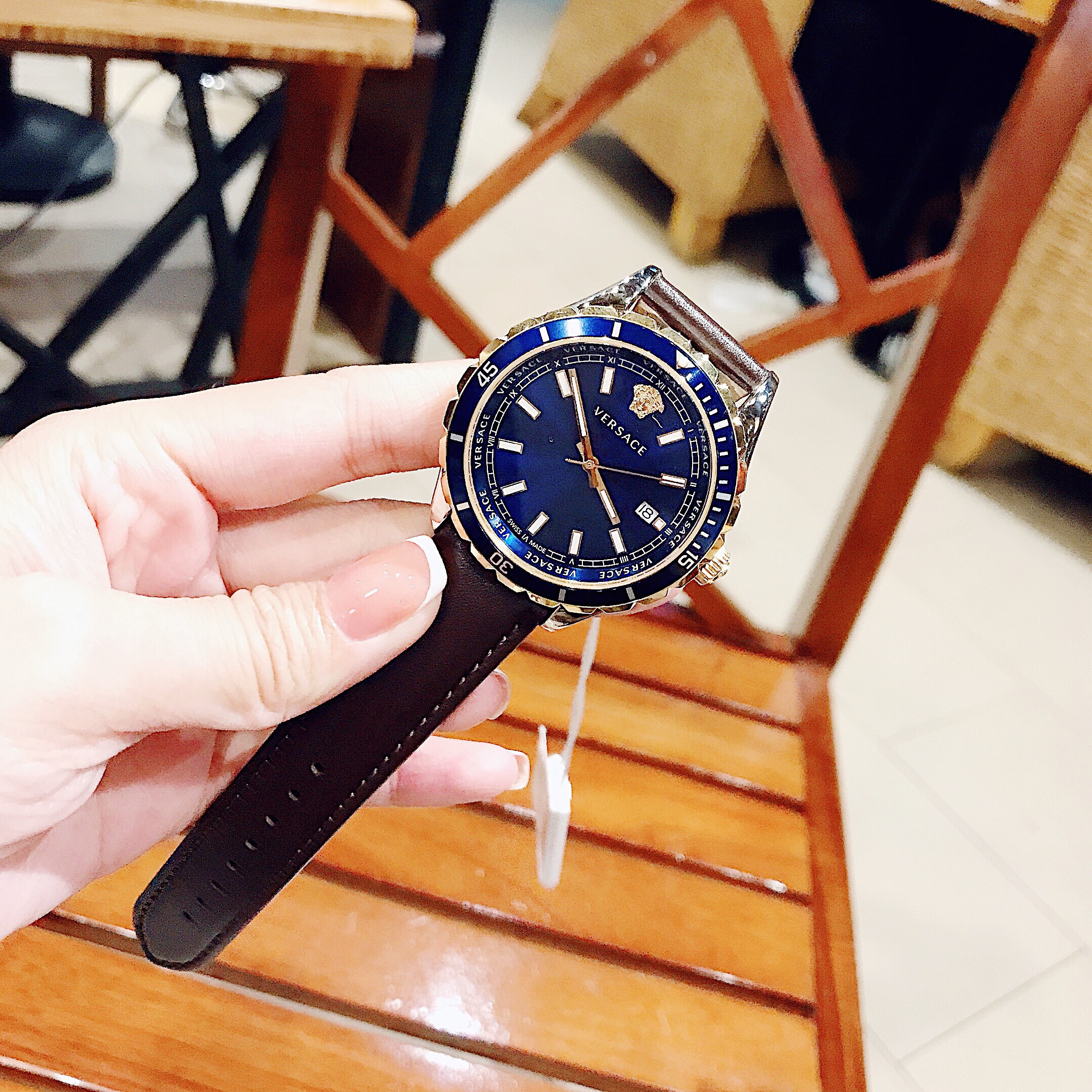 Versace VE3A00420 นาฬิกาผู้ชาย Quartz Men's Watch