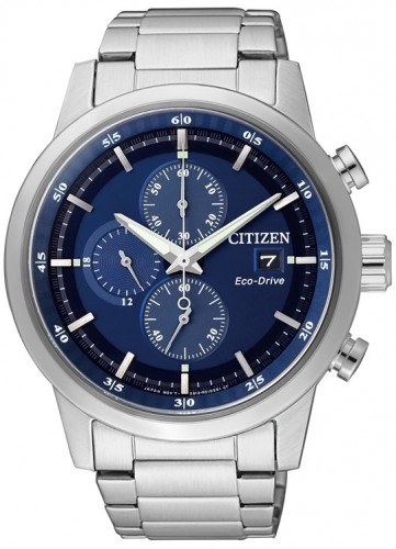 Citizen CA0610-52L นาฬิกาข้อมือผู้ชาย Eco-Drive Chronograph Men's Watch