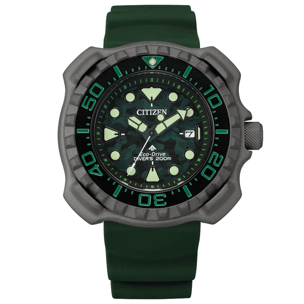 Citizen BN0228-06W นาฬิกาผู้ชาย Promaster Eco-Drive Diver 200 Men's Watch
