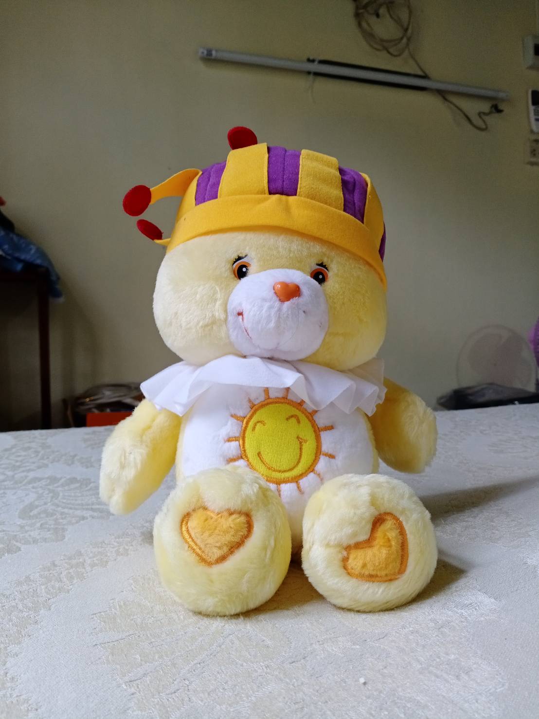King Funshine Bear ขนาด 13 นิ้ว ร้องเพลงไม่ได้ (มือสอง)