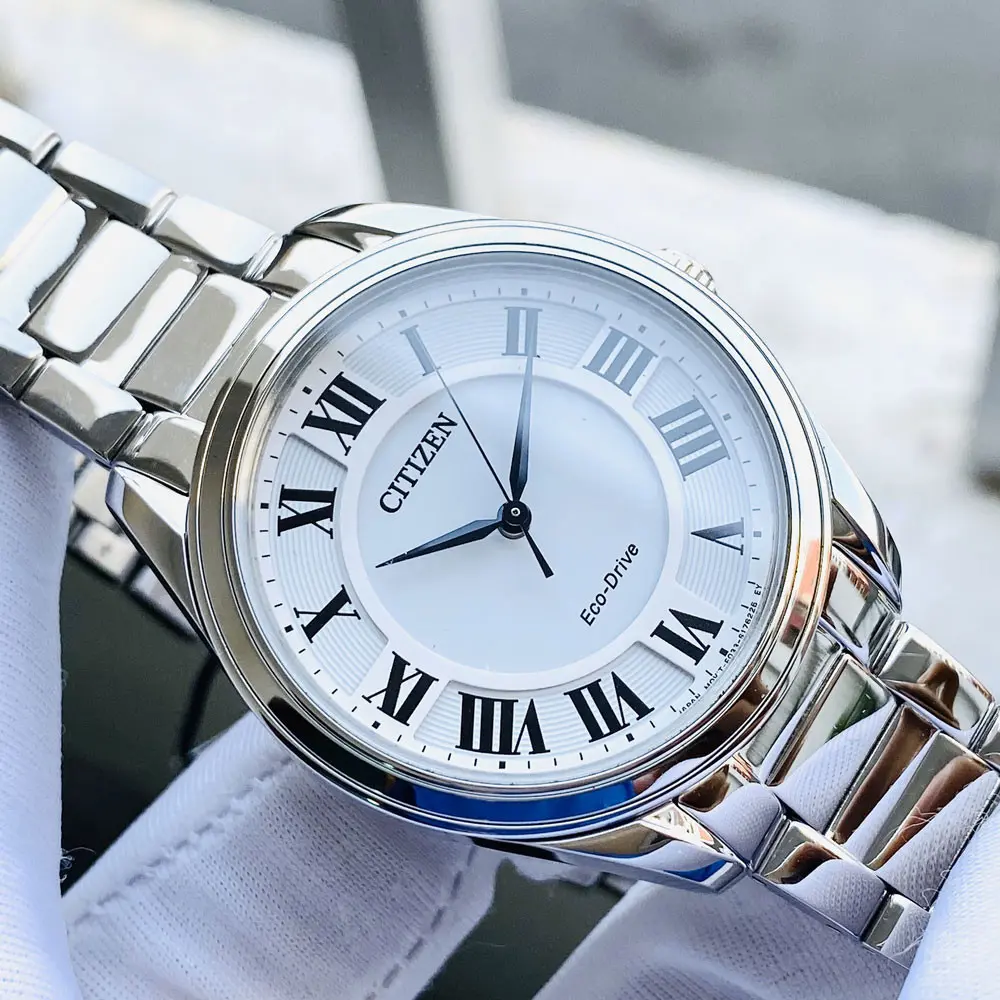 Citizen EM0970-53A นาฬิกาผู้หญิง Eco-Drive Arezzo Women's Watch