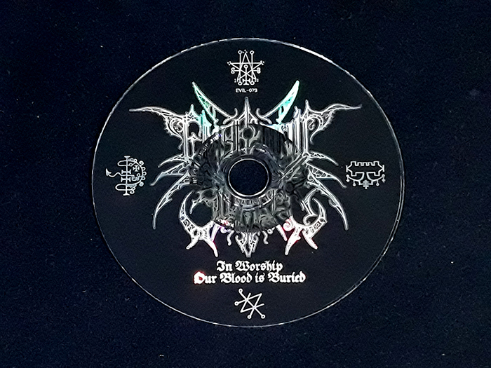 EMBRYONIC SLUMBER 'In Worship Our Blood Is Buried' Digi-CD