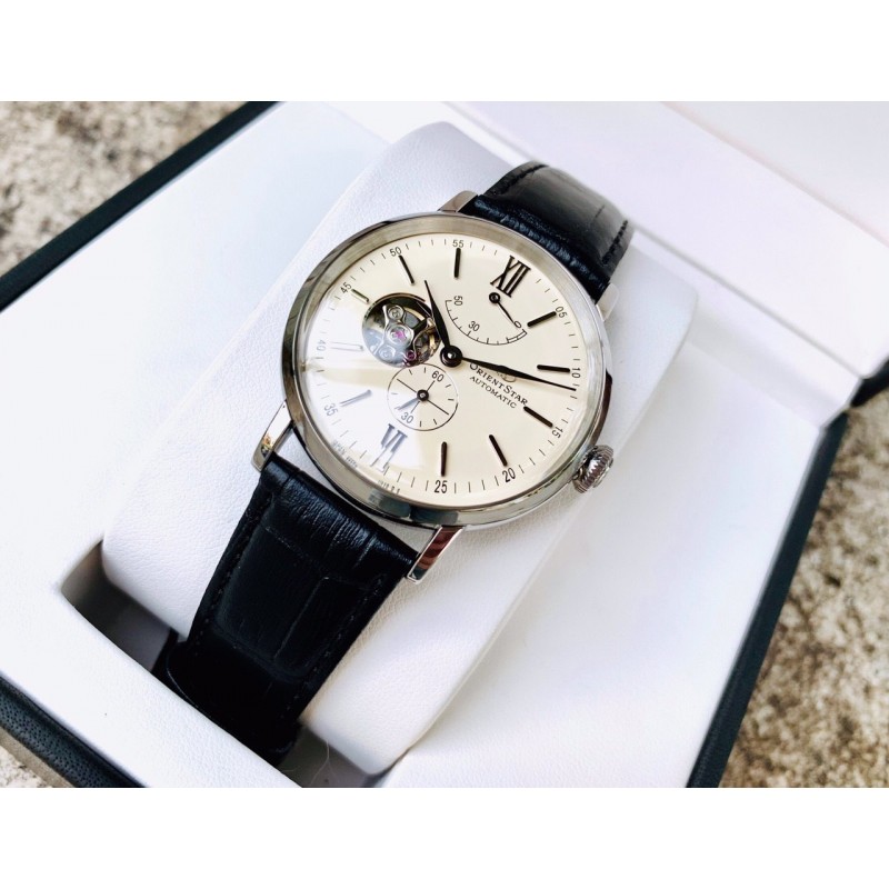 Orient RE-AV0002S00B นาฬิกาผู้ชาย Orient Star Classic Semi Skelton Automatic Men's Watch