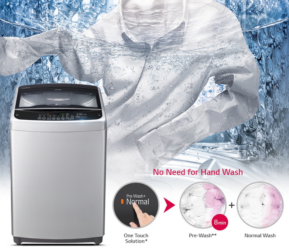 [ผ่อน0%] LG เครื่องซักผ้าฝาบน 12กก อัตโนมัติ WF-T1256TD (ชลบุรีส่งฟรี)