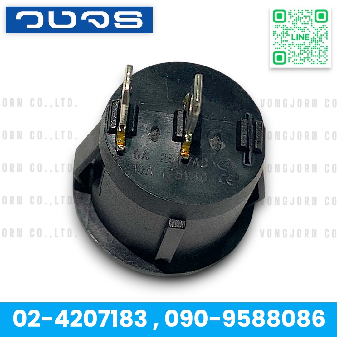 Switch KCD1-105 6A250V 2ขา ON-OFF