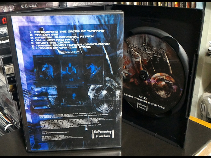 PANZER FROST'AK-47 Supreme Terrorism Bloodstorm' CD (ในรูปแบบกล่อง DVD)