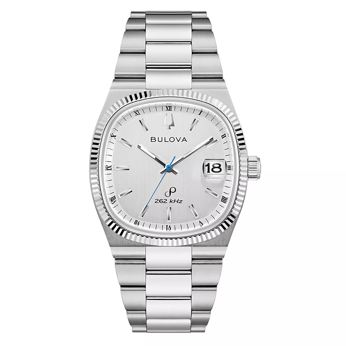 Bulova 96B444 นาฬิกาผู้ชาย High Precision Quartz Men's Watch + หูฟังบลูทูธ