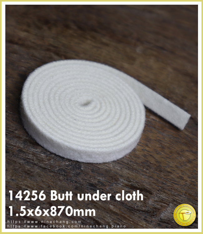 14256 Butt under cloth 1.5 x 6 x 870 mm