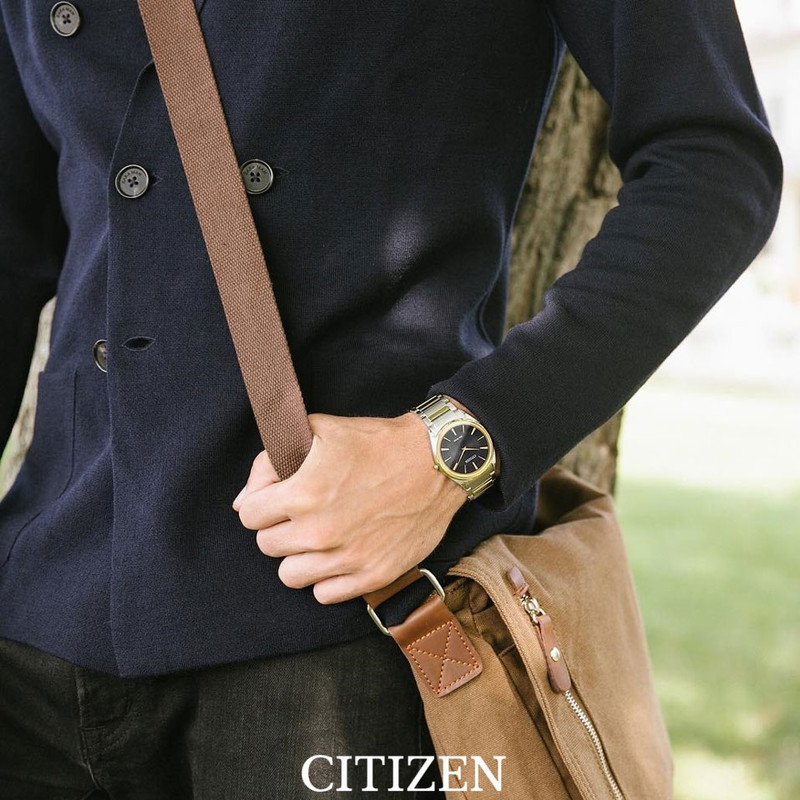 Citizen AR3078-88E นาฬิกาผู้ชาย Stiletto Super Slim Eco-Drive Men's Watch